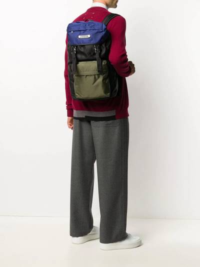 Marni Hackney three-tone backpack outlook