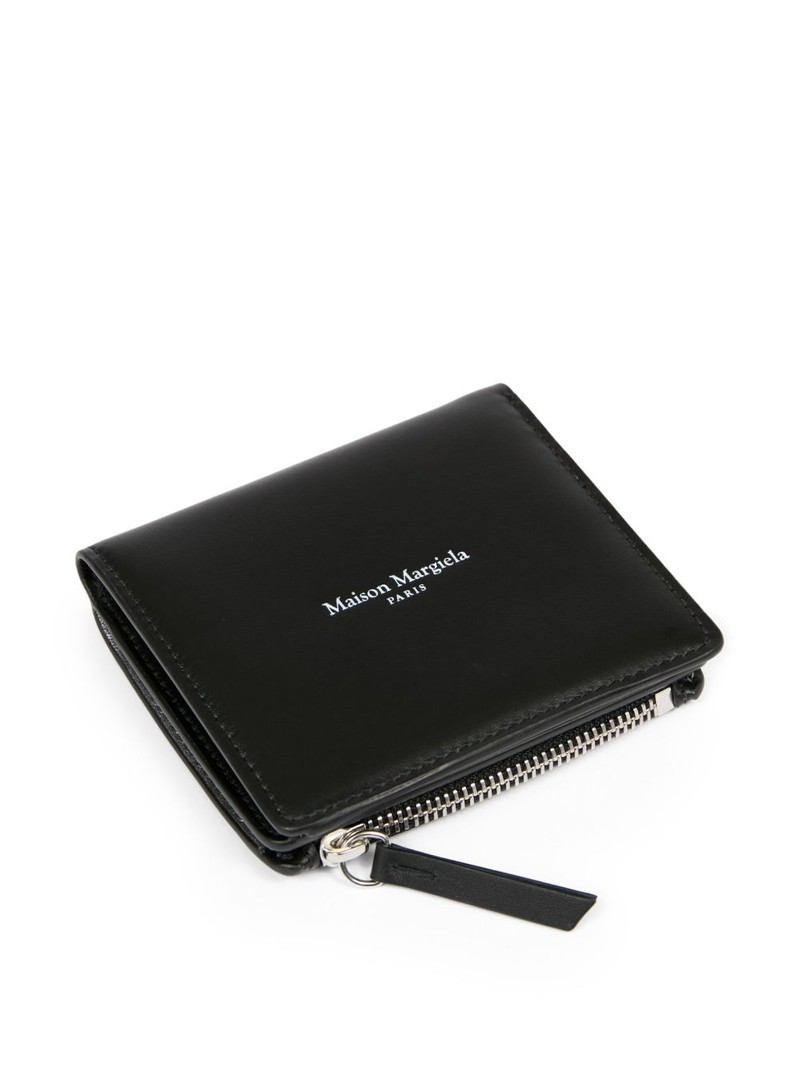 Maison Margiela logo leather wallet outlook