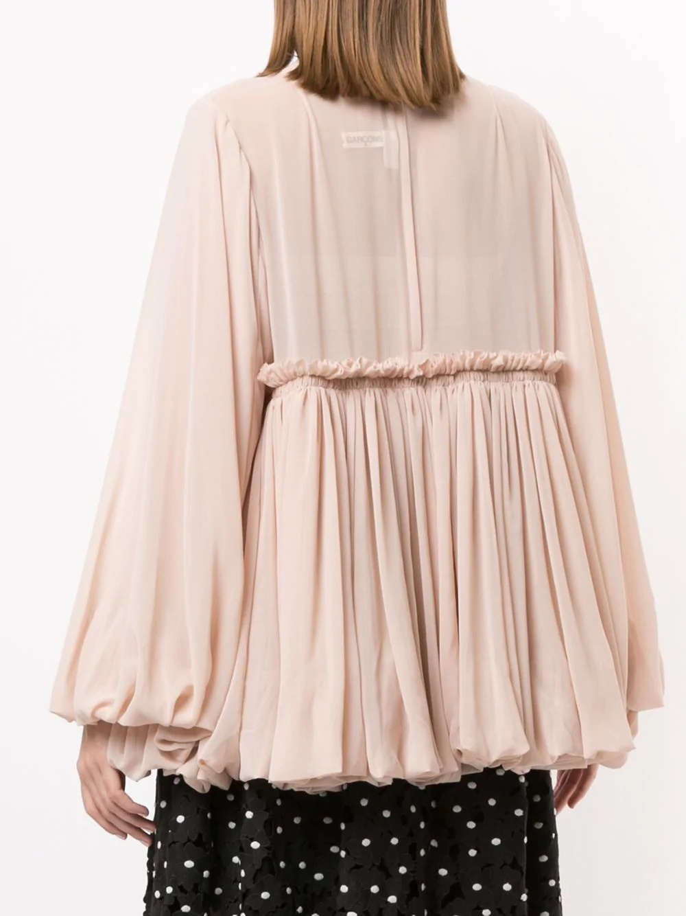 ruffle detail blouse - 4