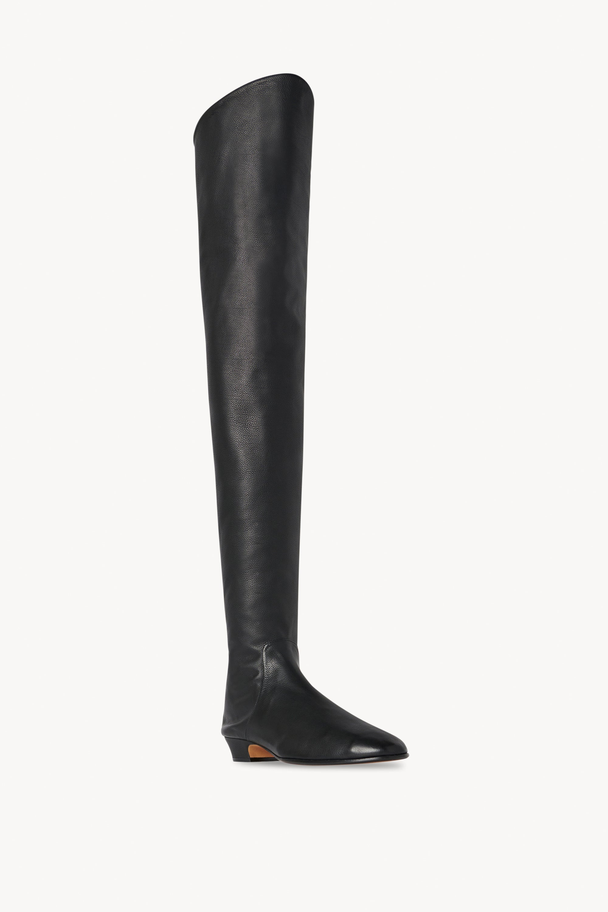 Awar Knee Boot in Leather - 2