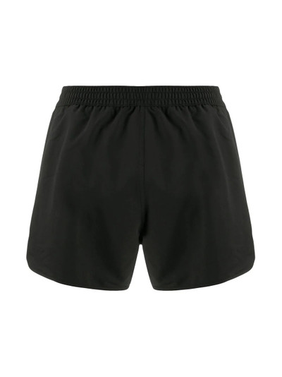 Balmain logo stripe swim shorts outlook