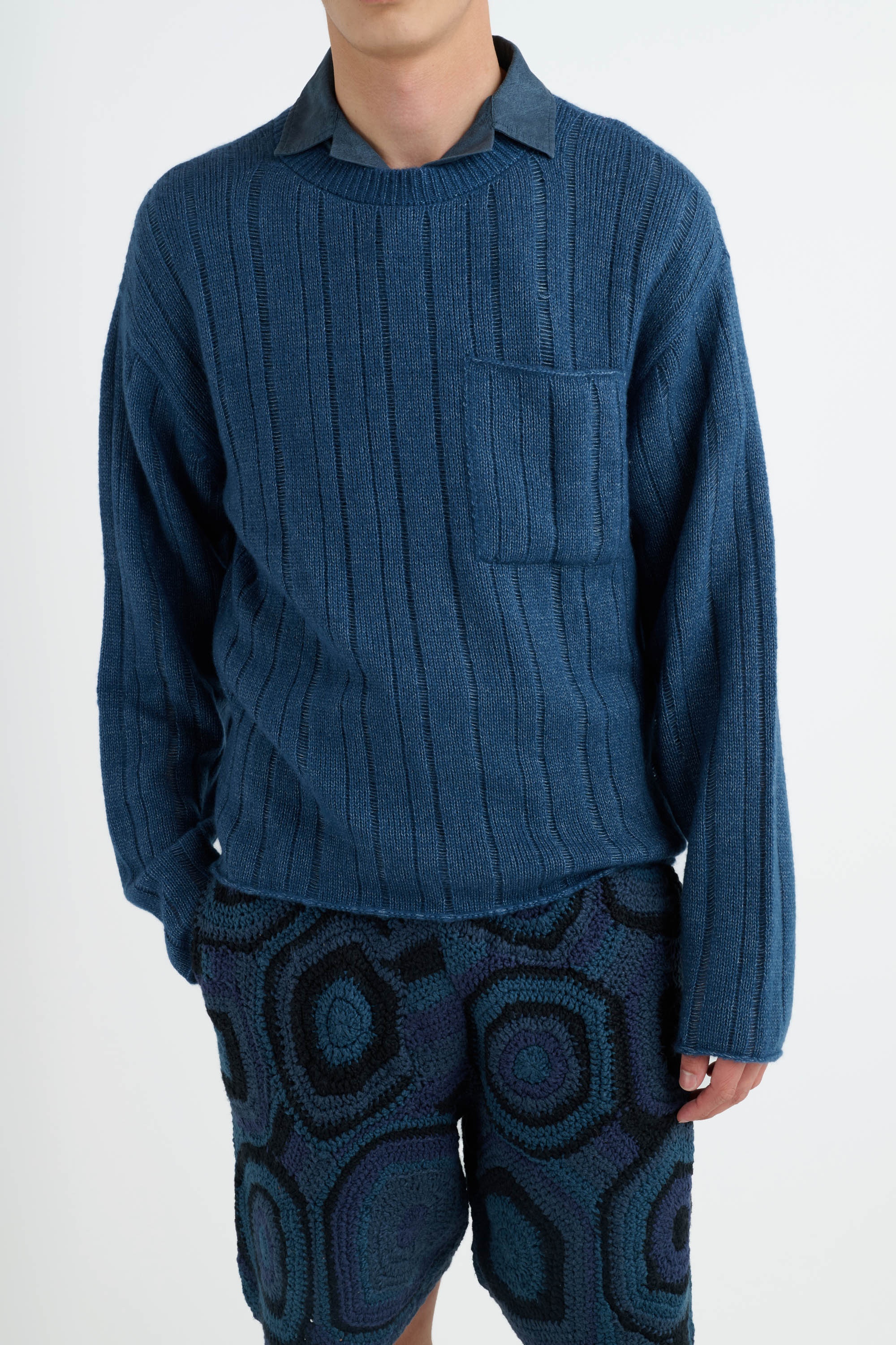 DROP NEEDLE POCKET CREW - 3
