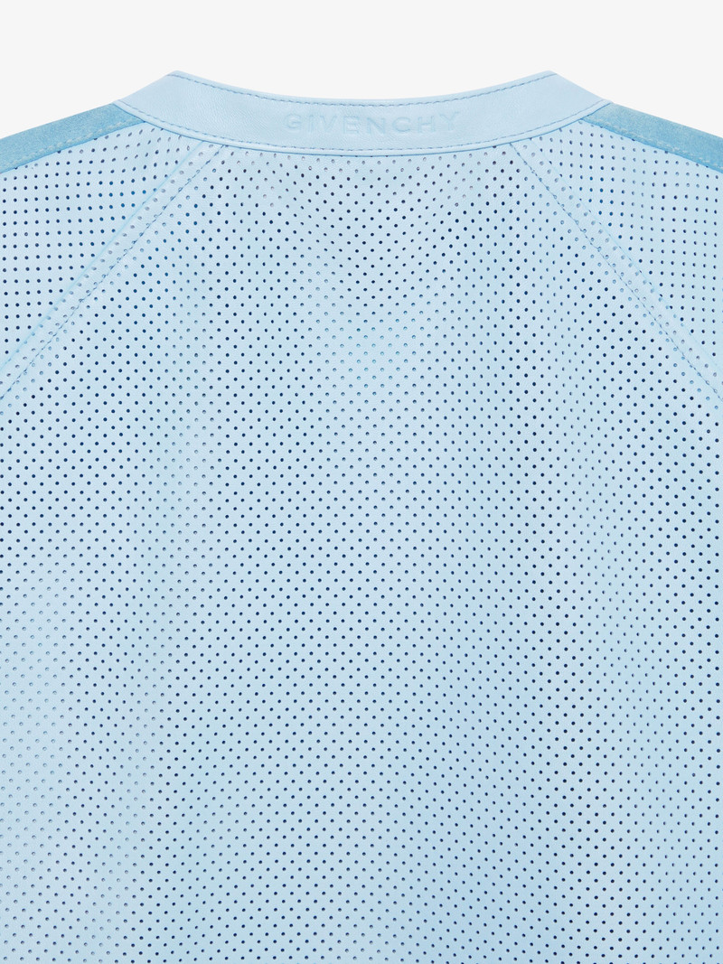 JACKET IN PERFORATED LEATHER 6