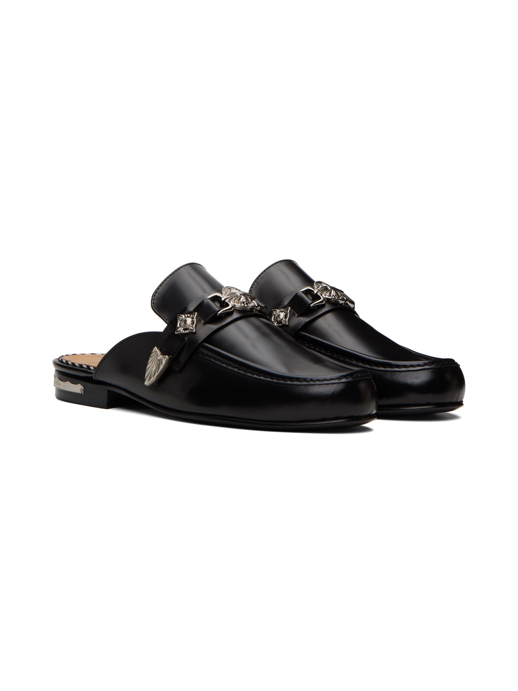 SSENSE Exclusive Black Polido Loafers - 4