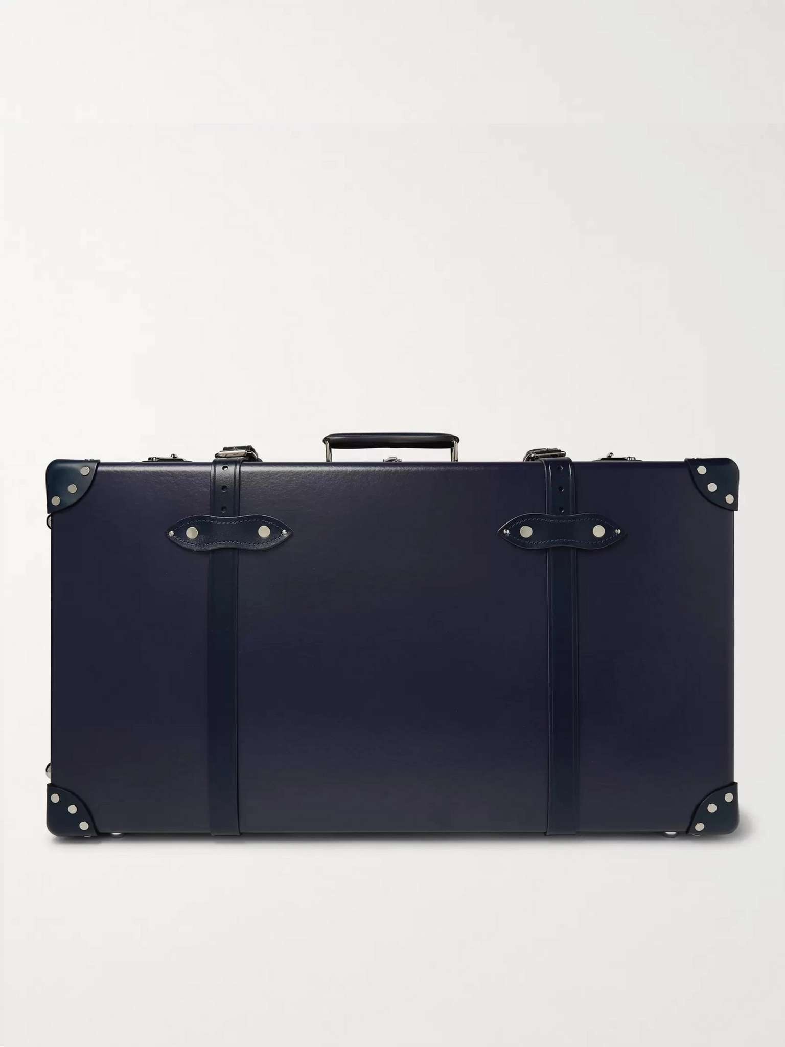 30" Leather-Trimmed Trolley Case - 1