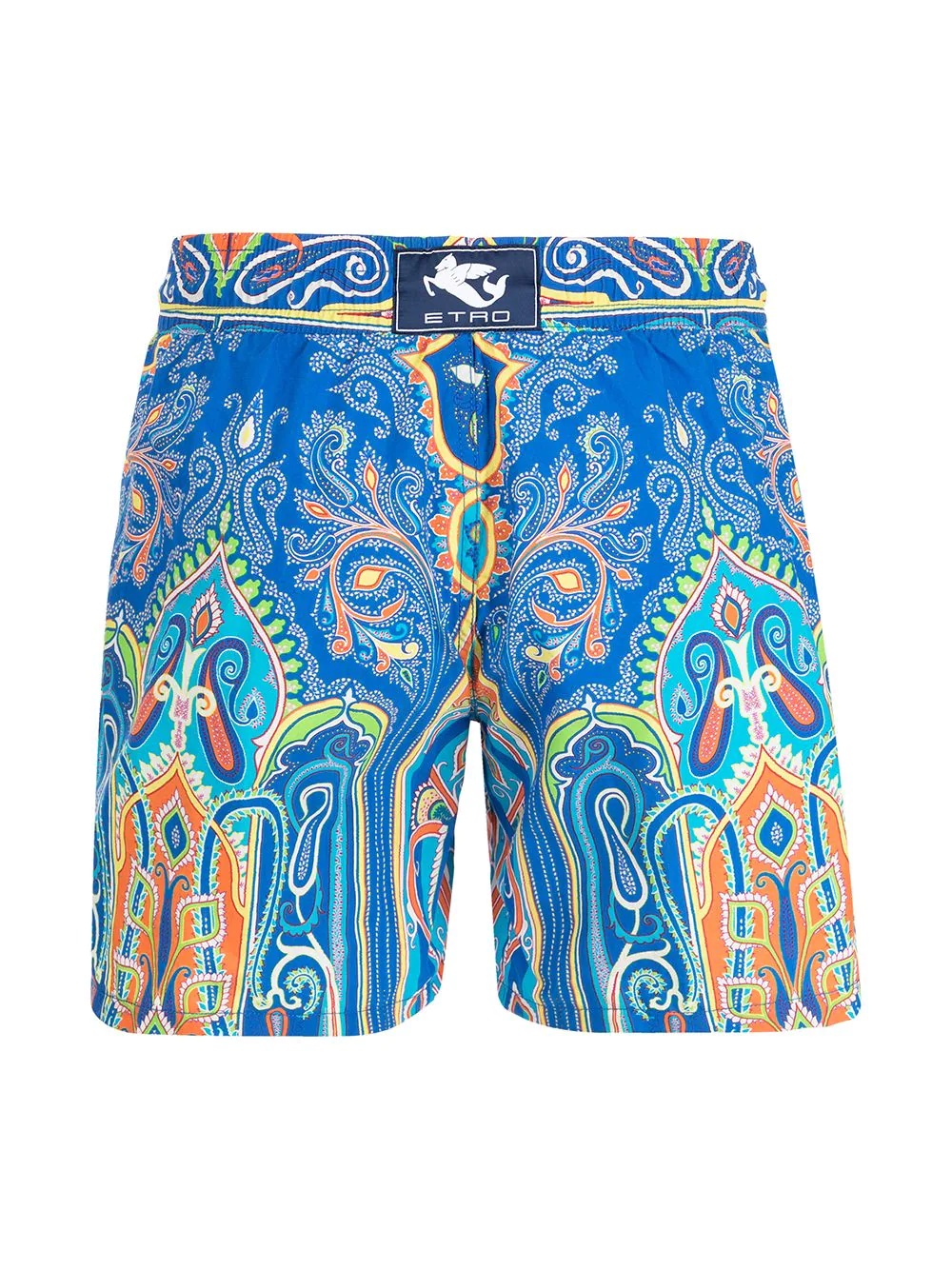 paisley-print swim shorts - 2