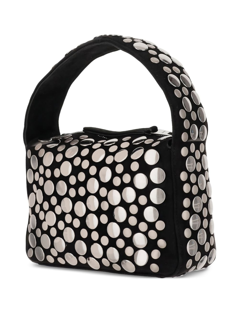 small studded top-handle bag - 3