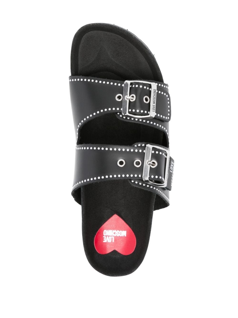 stud-embellished buckled sandals - 4