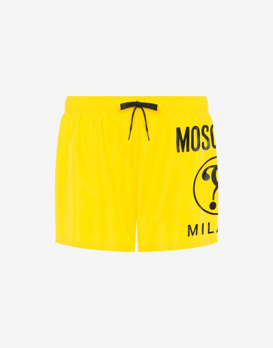 DOUBLE QUESTION MARK SWIM TRUNKS - 6