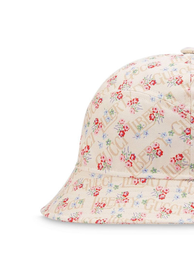 GUCCI Liberty London bucket hat outlook