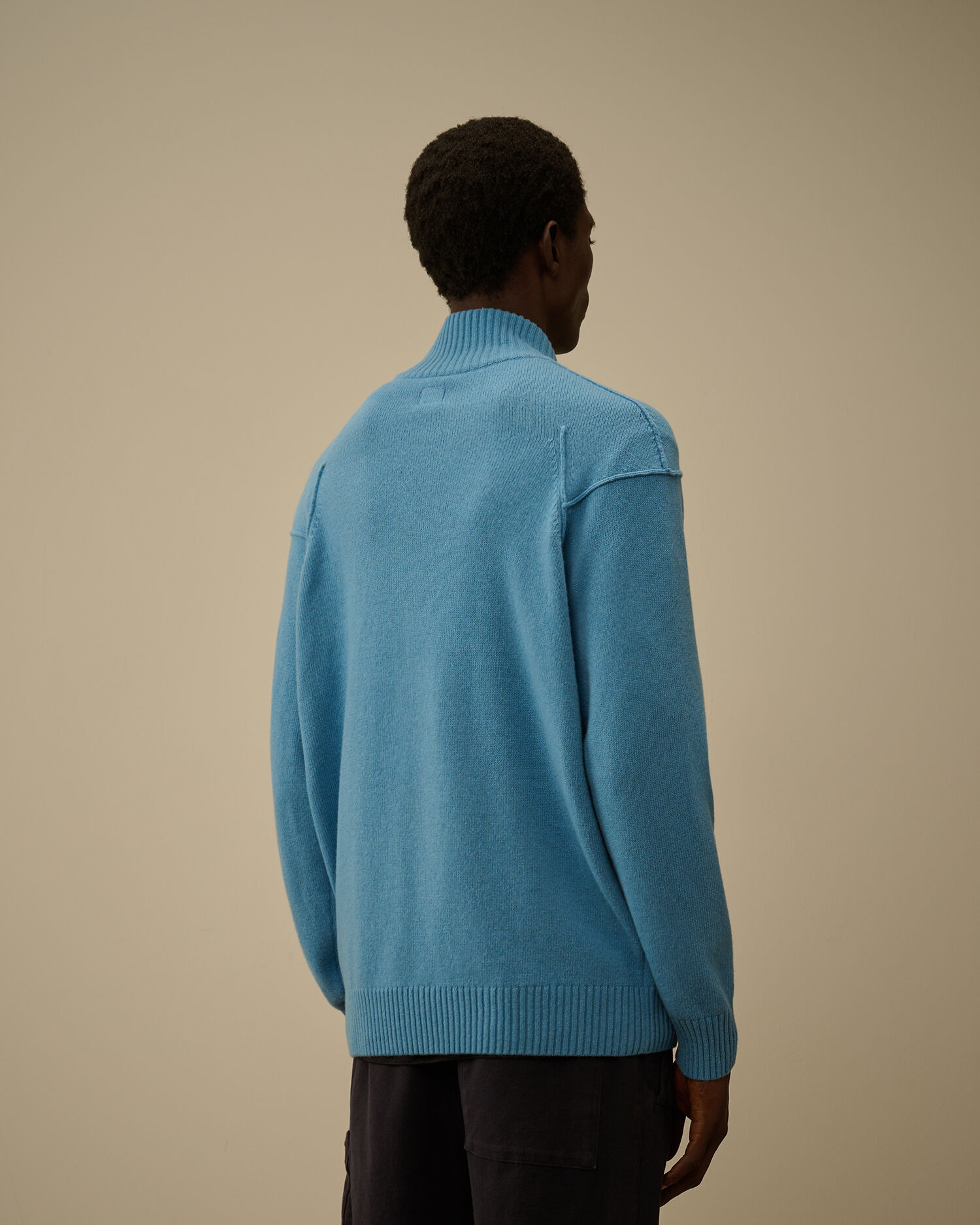 Lambswool GRS Full Zip Sweater - 4