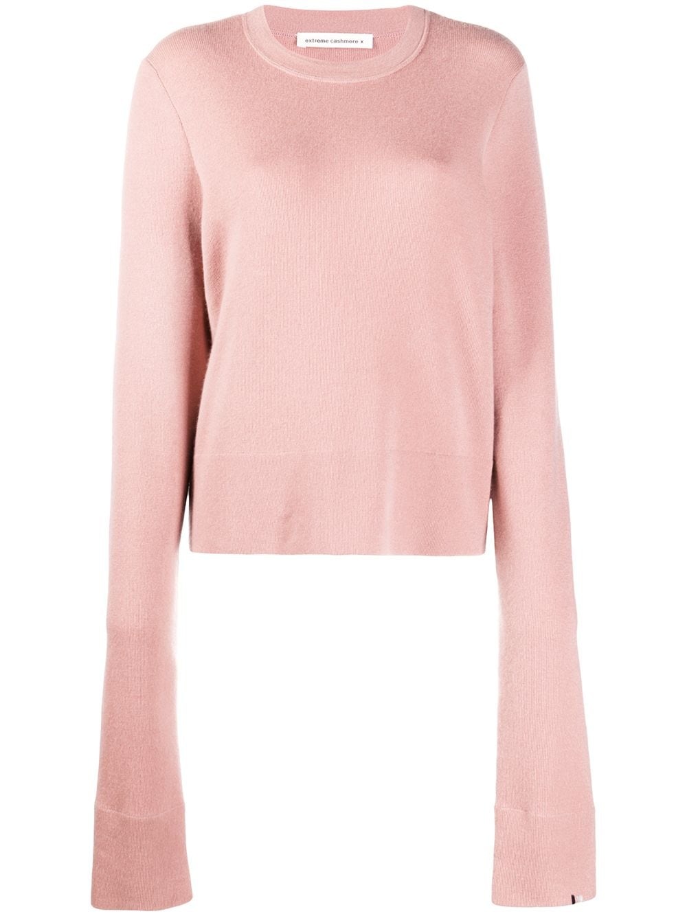 long-sleeve cashmere jumper - 1