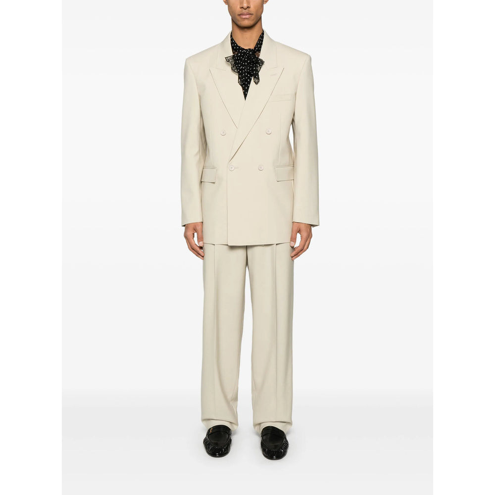 Saint Laurent Neutrals Jackets - Blazers Men - 2