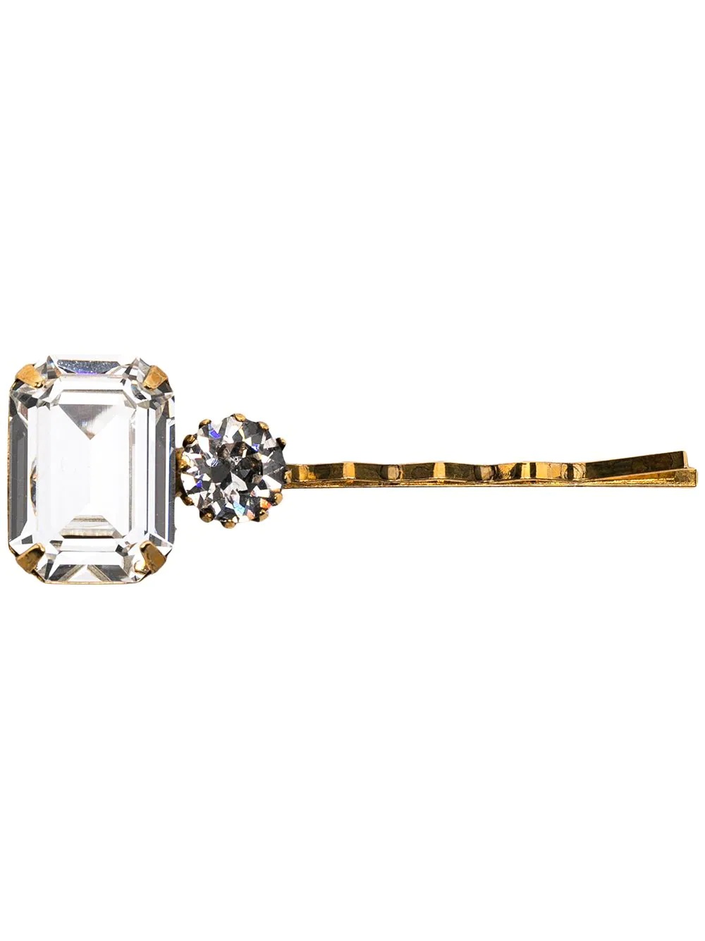 crystal-embellished hair pin - 1