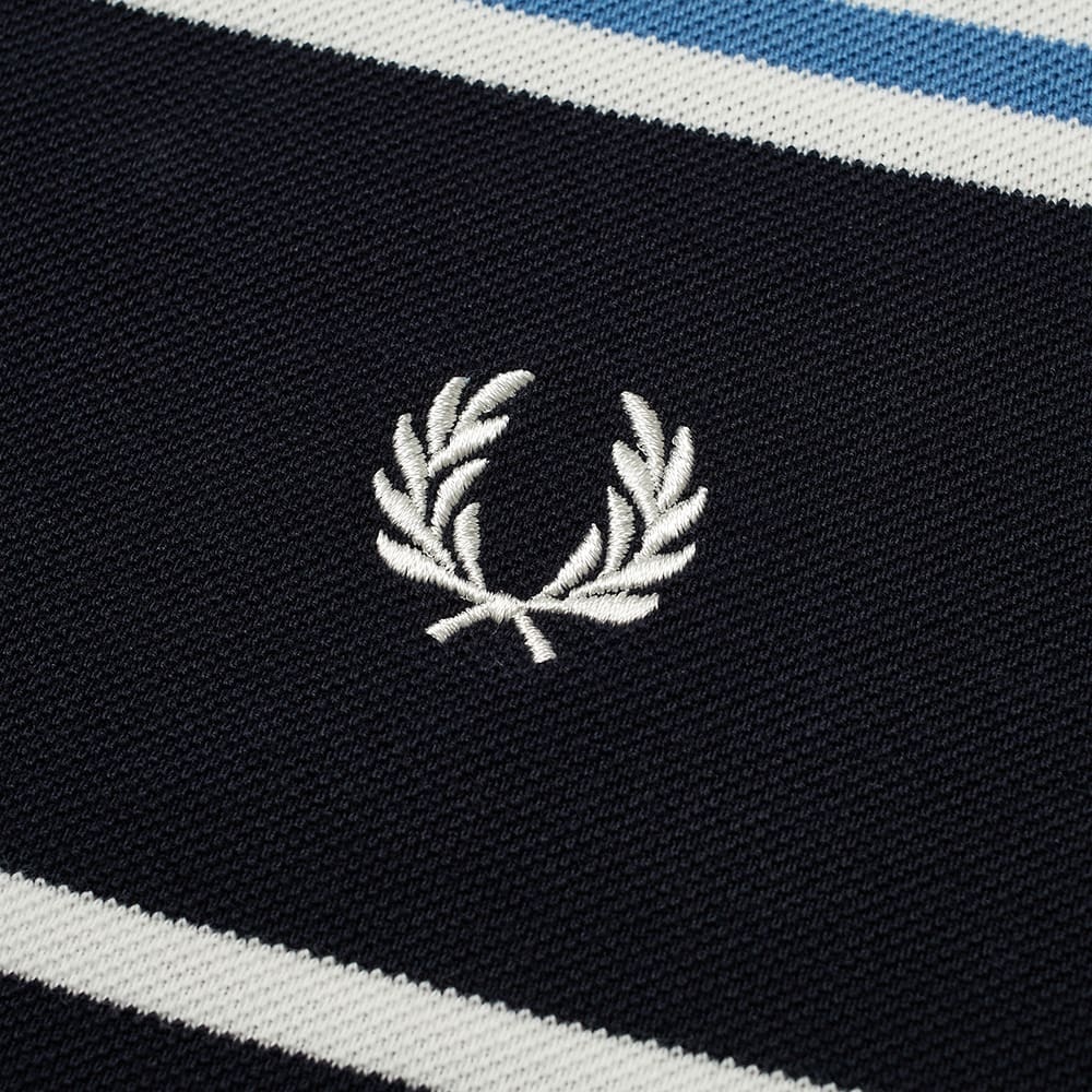 Fred Perry Authentic Multi Stripe Polo Shirt - 4