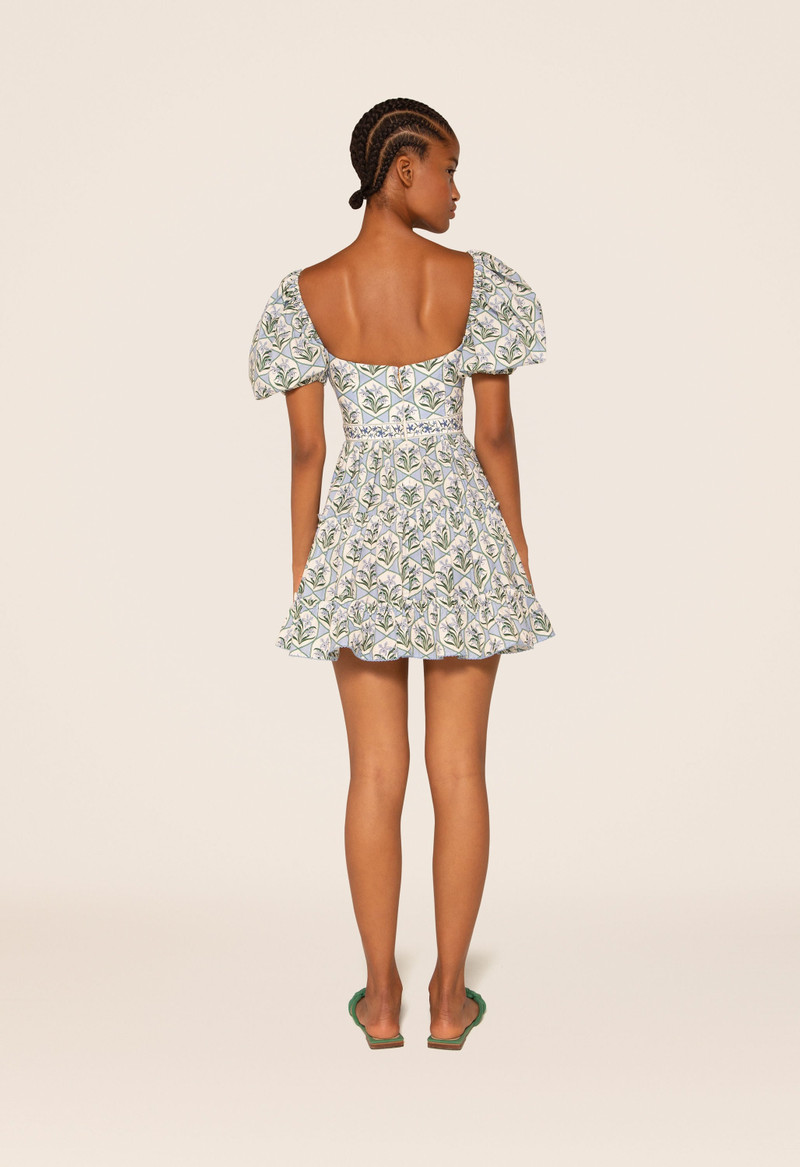 Manzanilla Chan Chan Celeste Mini Dress 4