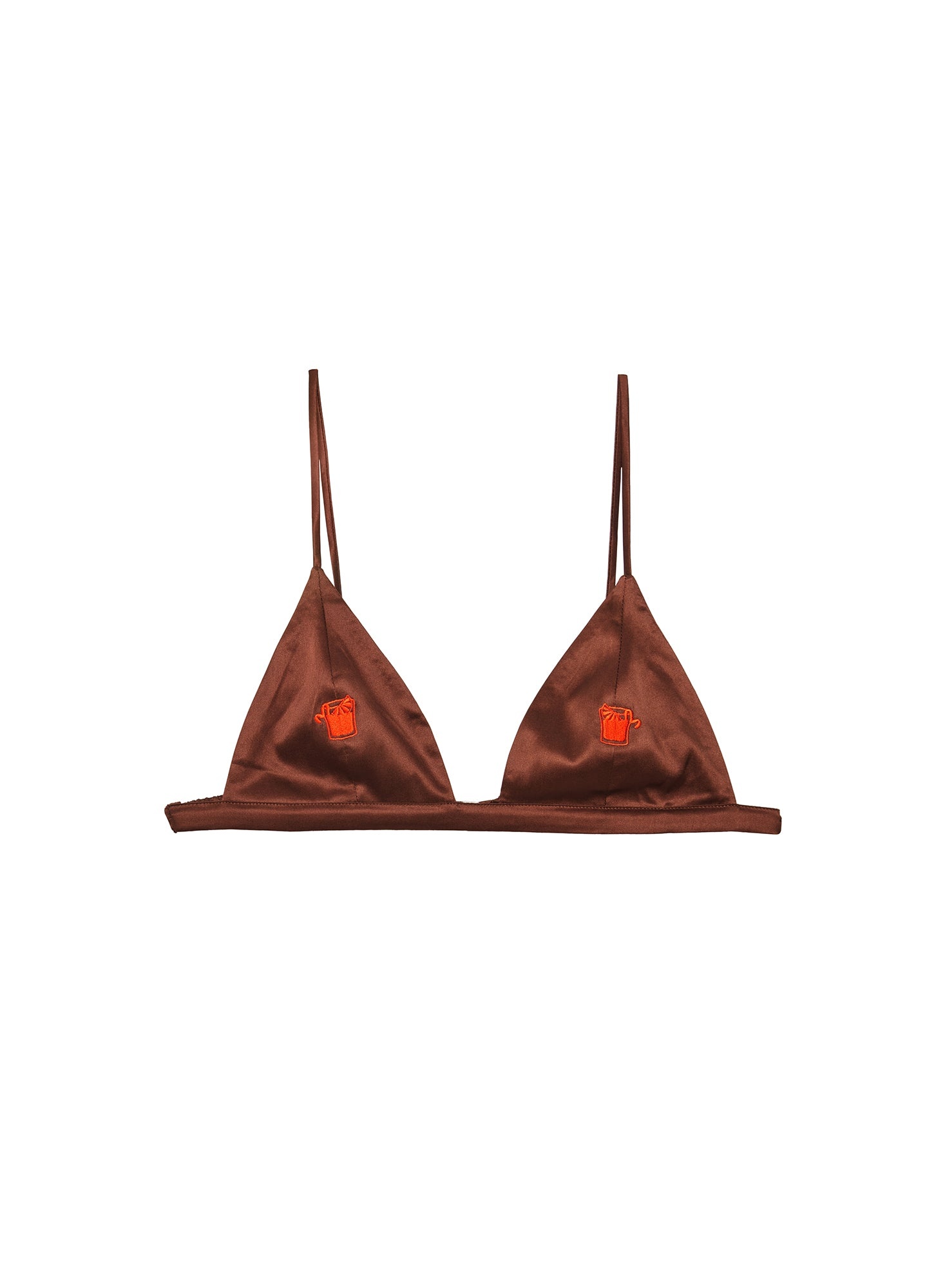 Negroni Embroidered Luxe Triangle Bra - 4