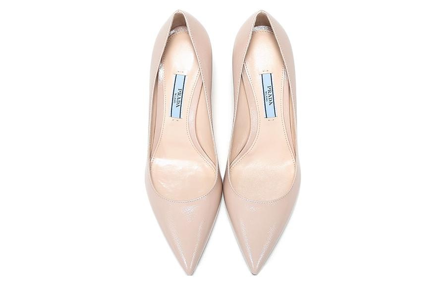 (WMNS) PRADA Pointed Saffiano Leather Heels 'Nude' 1I834I_3A9S_F0236_F_065 - 4