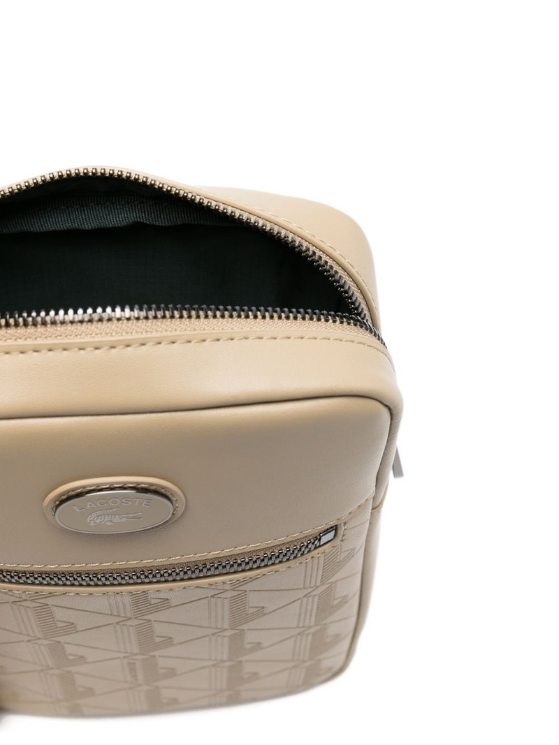embossed-logo cross body bag 5