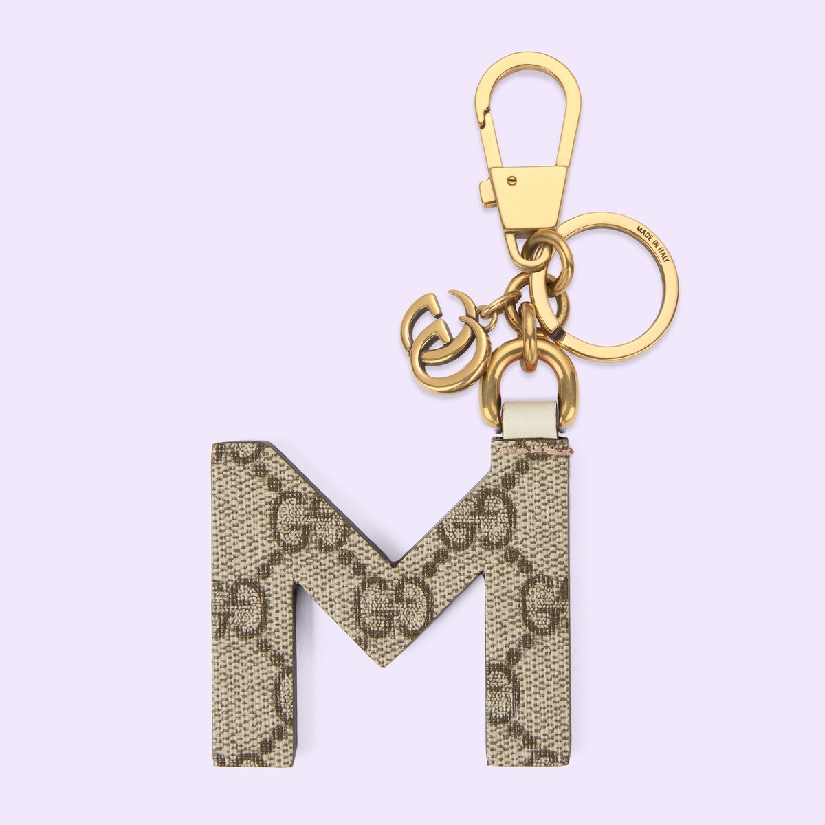 Letter M keychain - 2