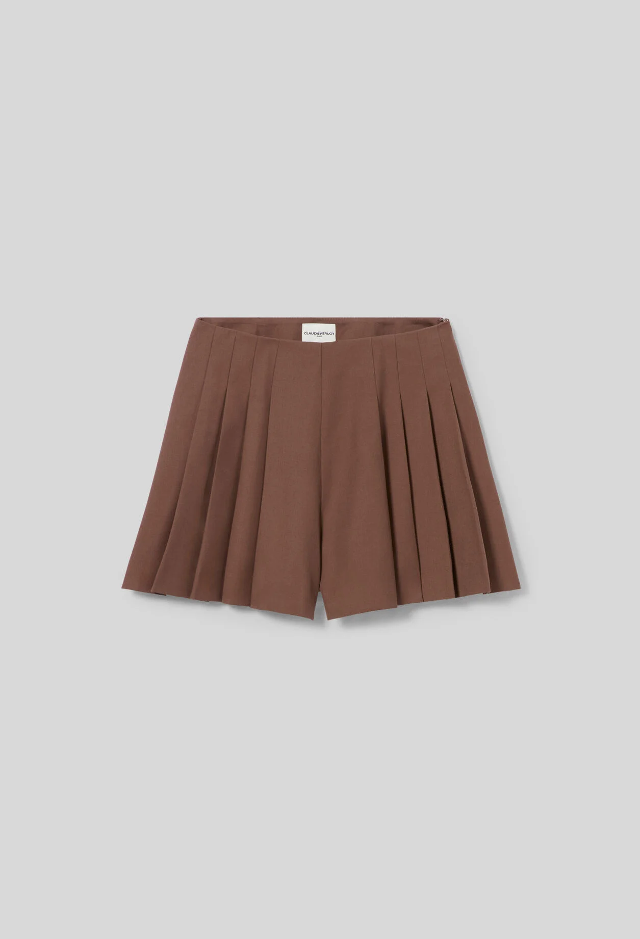 WIDE STRAIGHT-LEG SHORTS - 1