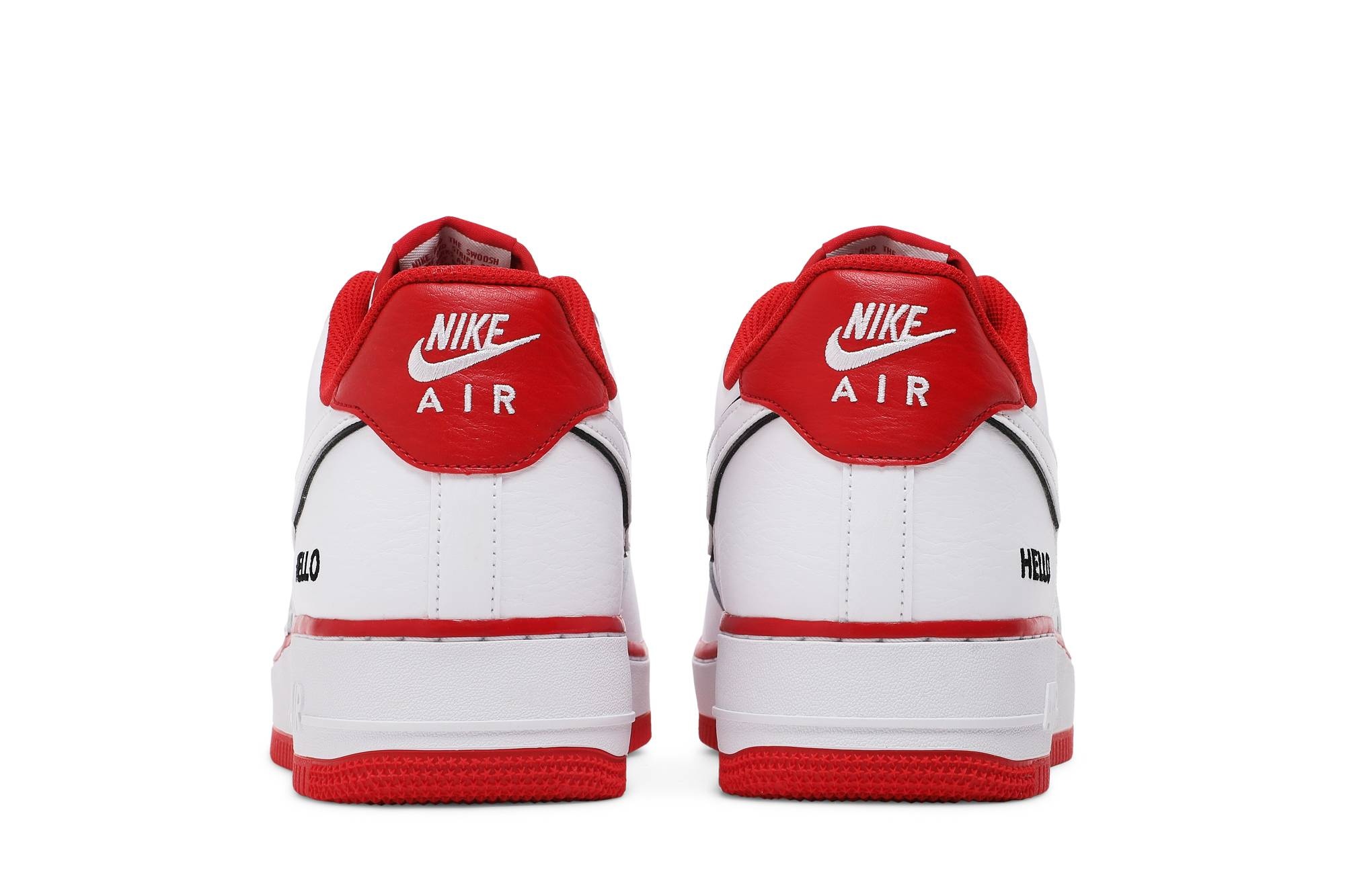 Urbanstar x Air Force 1 '07 LX 'HELLO Pack - White University Red' - 6