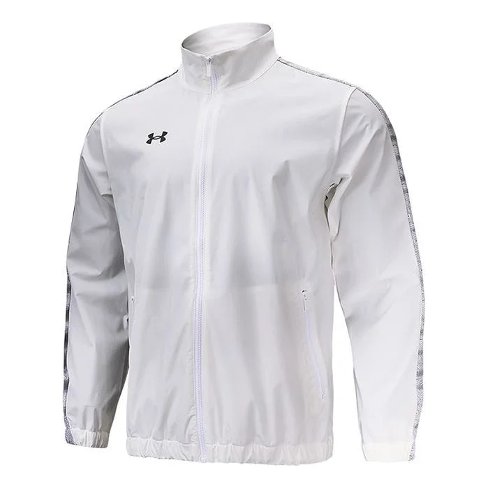 Under Armour Sportstyle Woven Full Zip Jacket 'White' 22500401-100 - 1