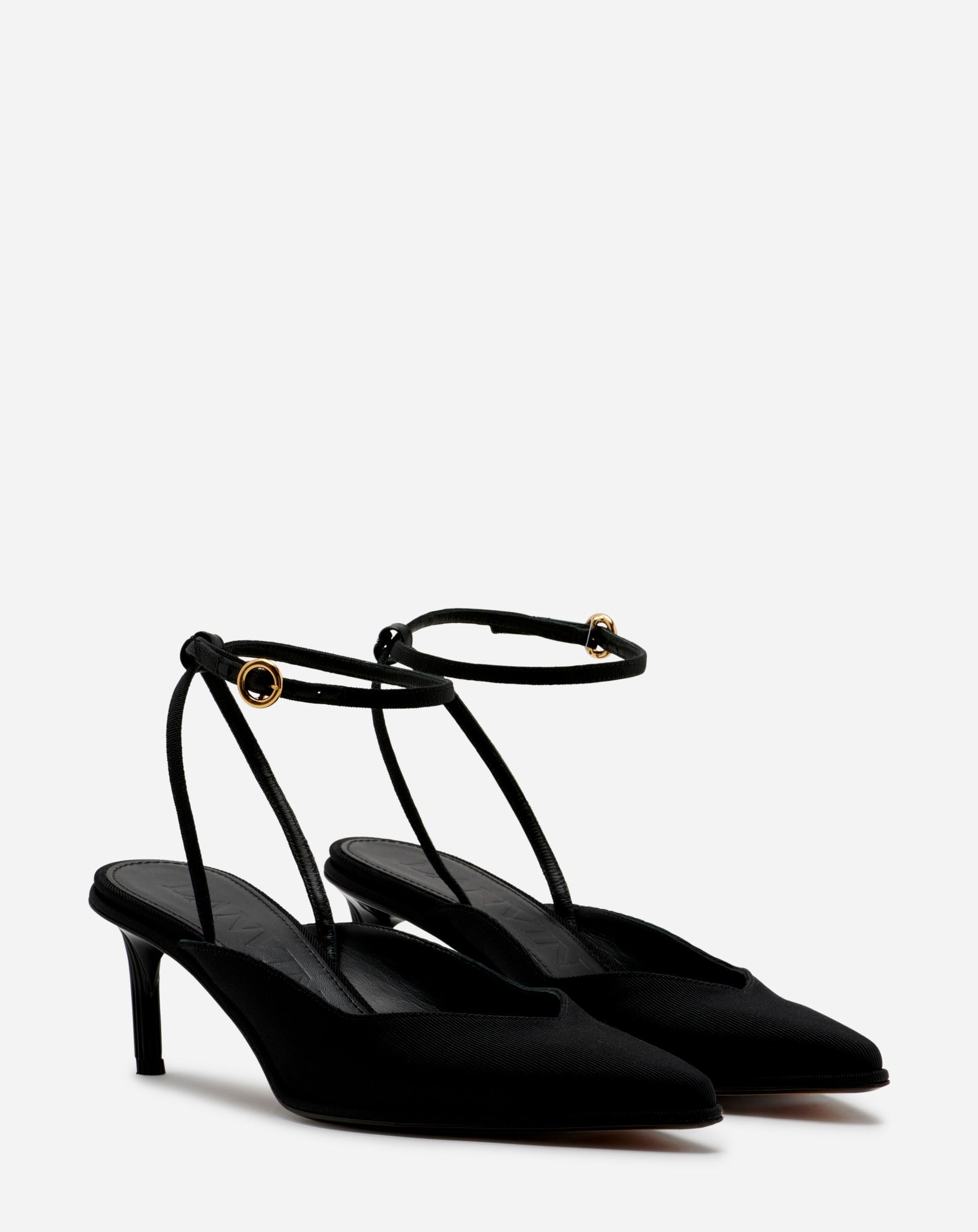 ARPÈGE GROSGRAIN SLING BACK MULE - 2