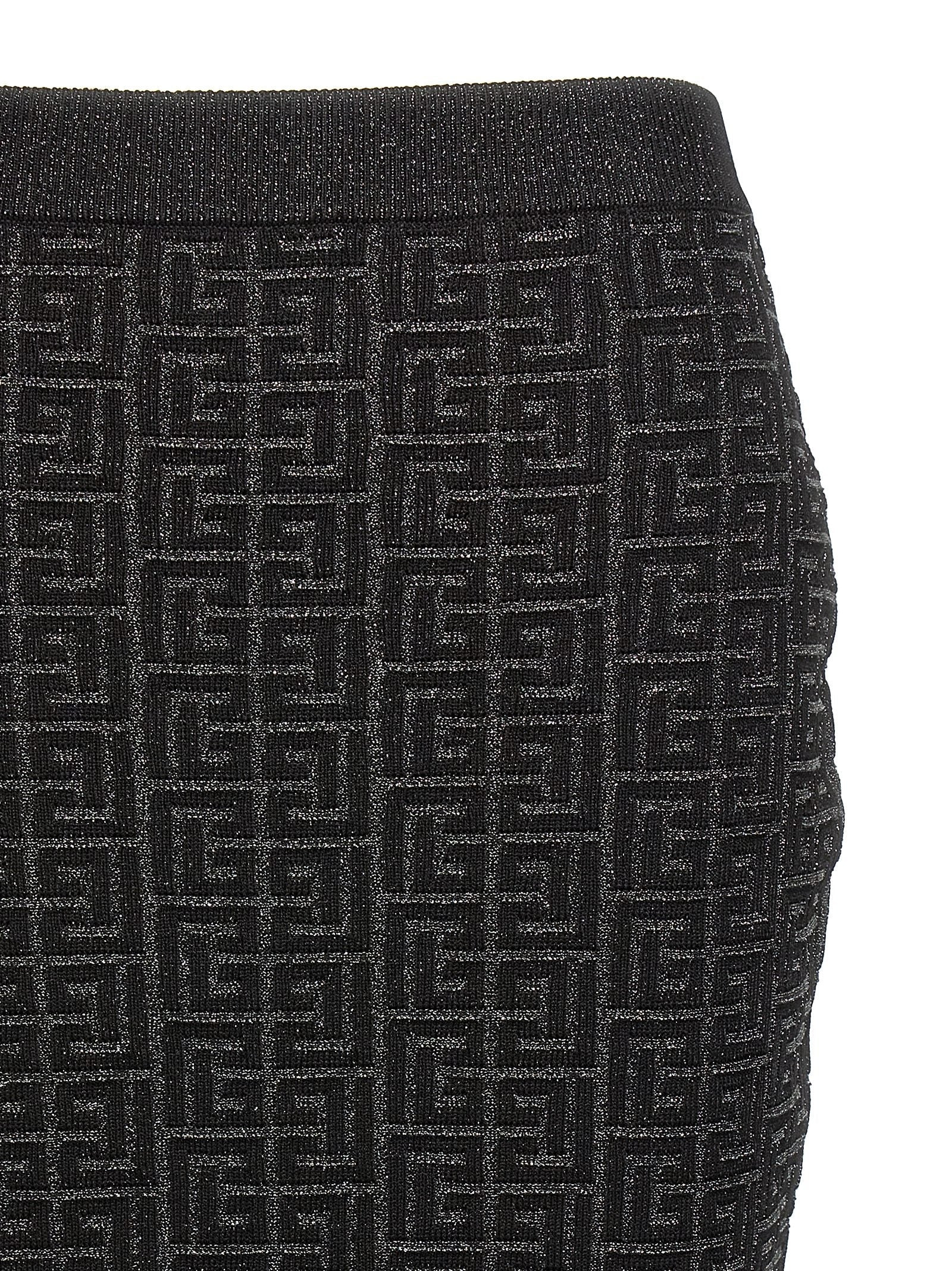 Balmain Women 'Monogram' Skirt - 2