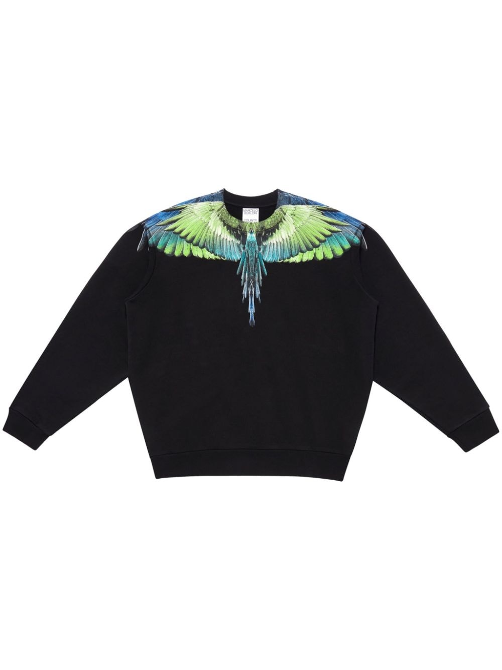 Icon Wings crewneck cotton sweatshirt - 1