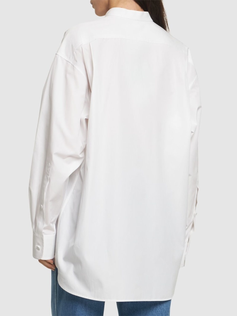 Cotton poplin shirt - 3