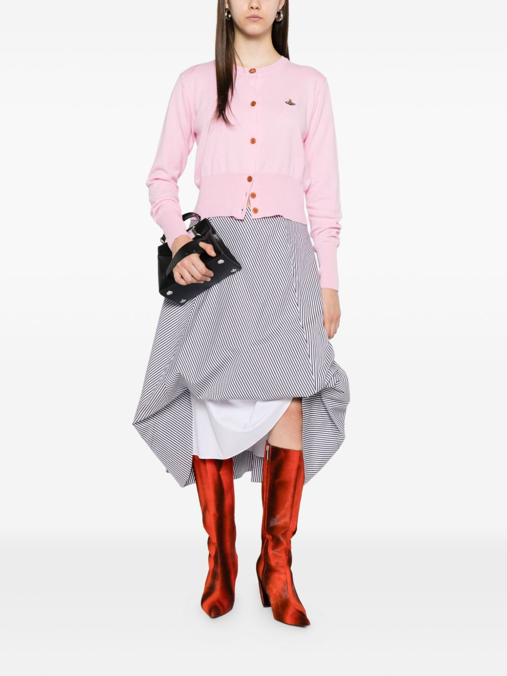Bea orb-embellished button cardigan - 2