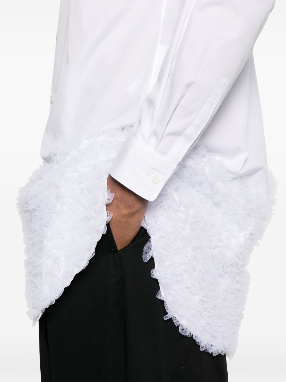ruffled shirt - 5