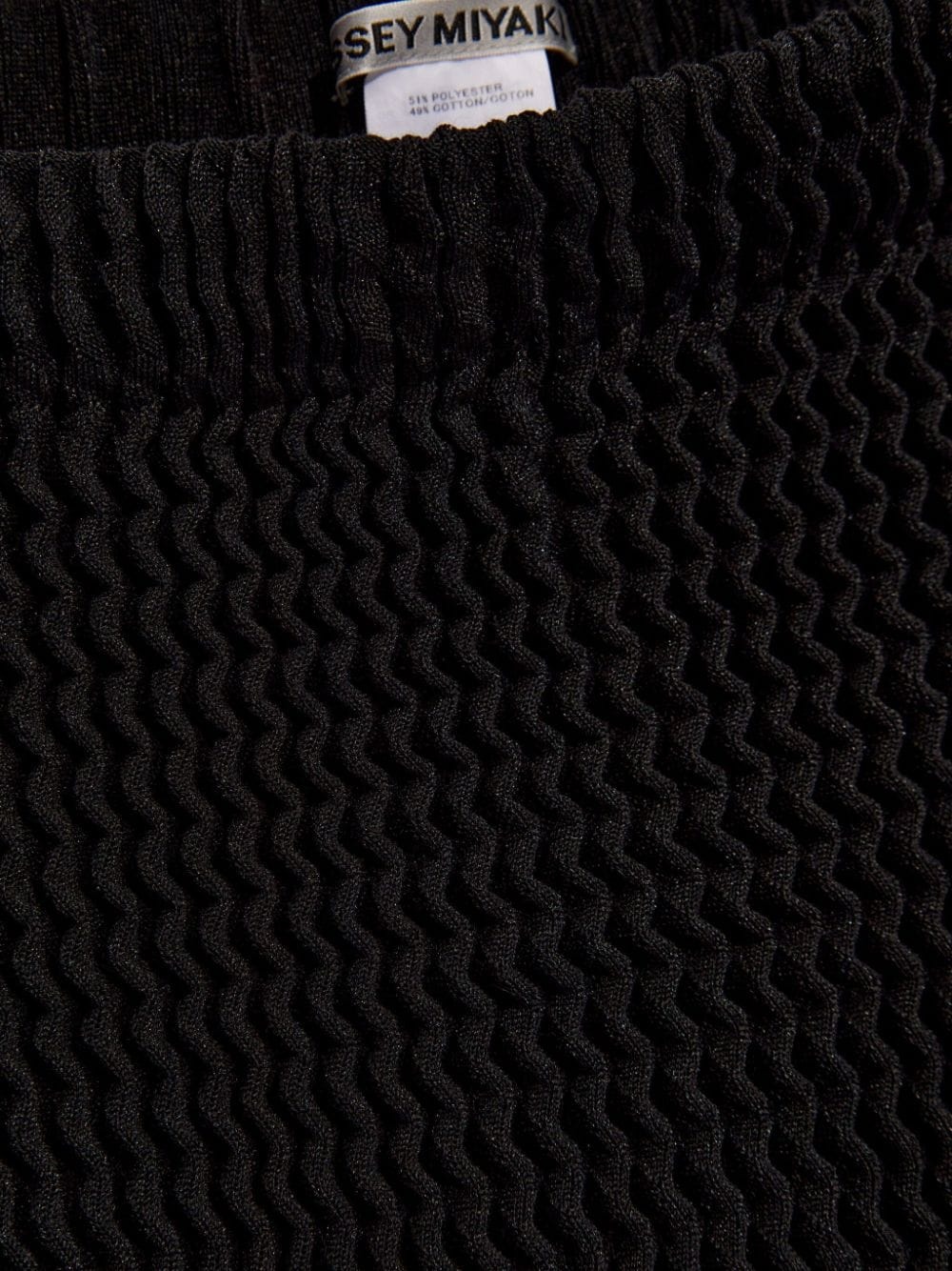 seersucker midi pencil skirt - 5