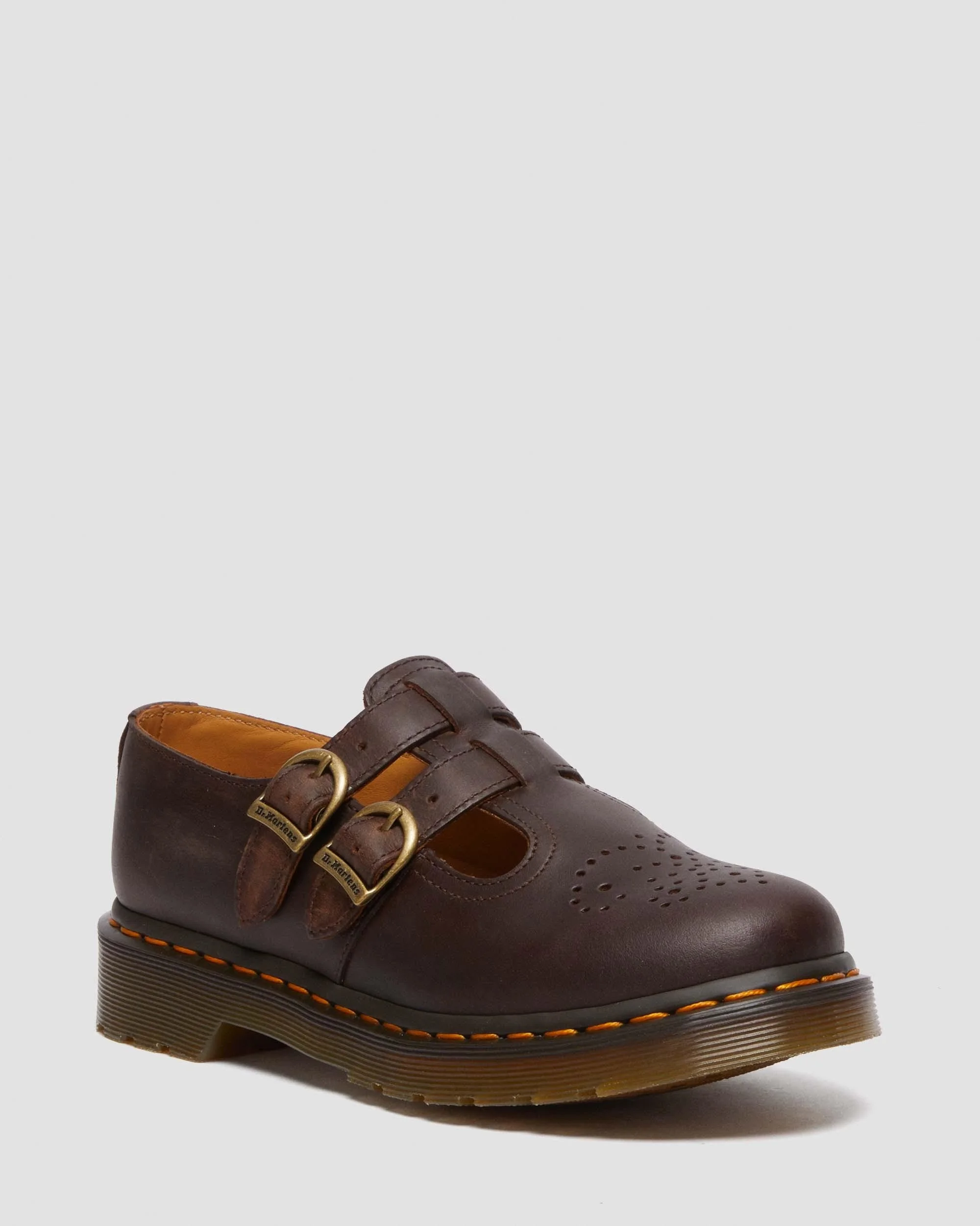8065 Crazy Horse Leather Mary Jane Shoes - 1