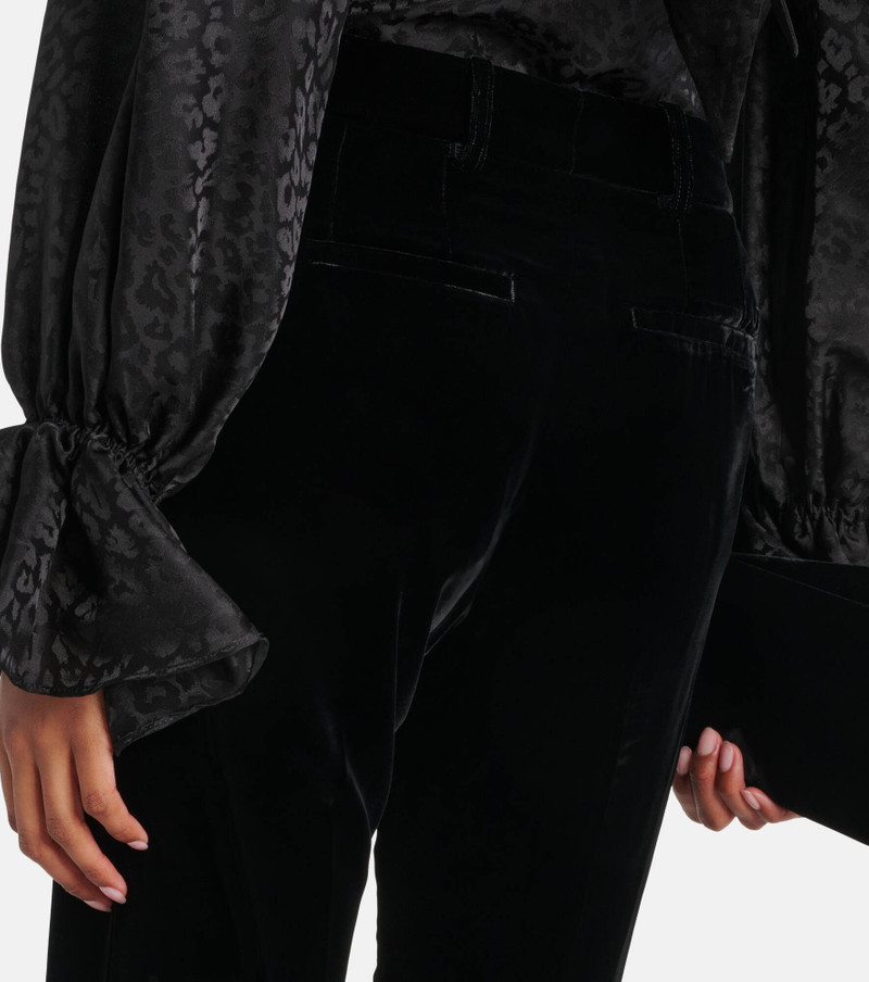 flared velvet trousers 5