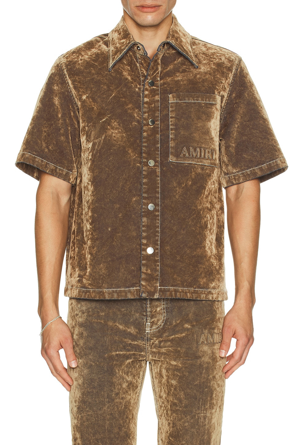 Velvet Camp Shirt - 4