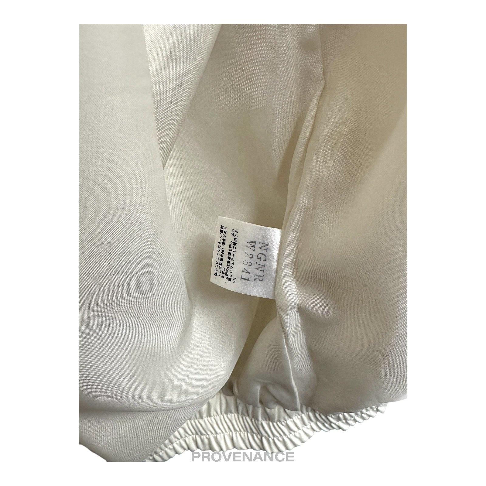 Balenciaga Sports Golf Logo Top Zip Jacket - White M - 12