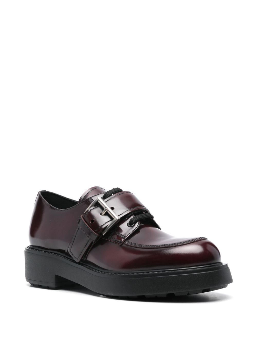 buckle-detailed brogue - 2