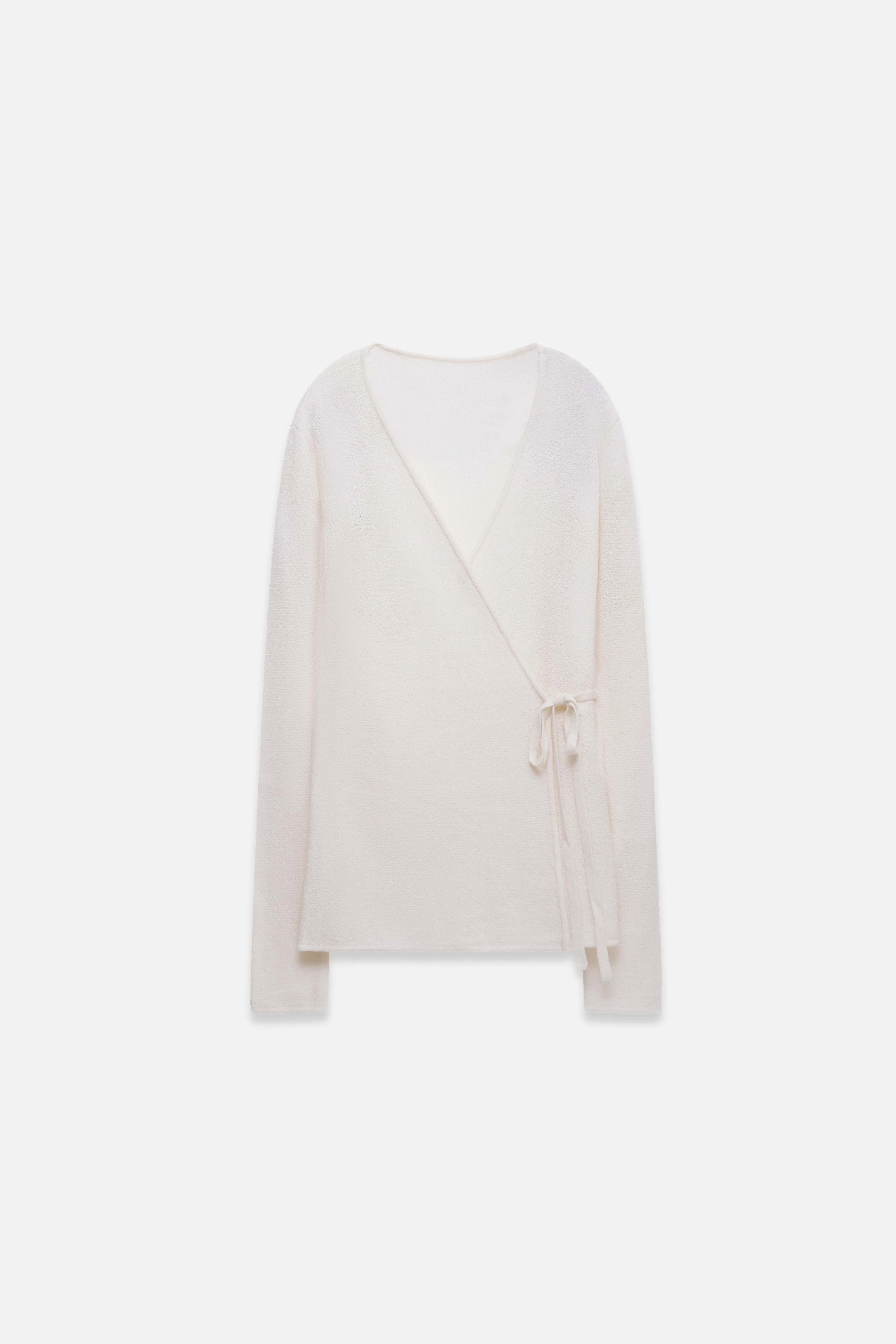 PEBBLE BETH WRAP CARDIGAN - 1