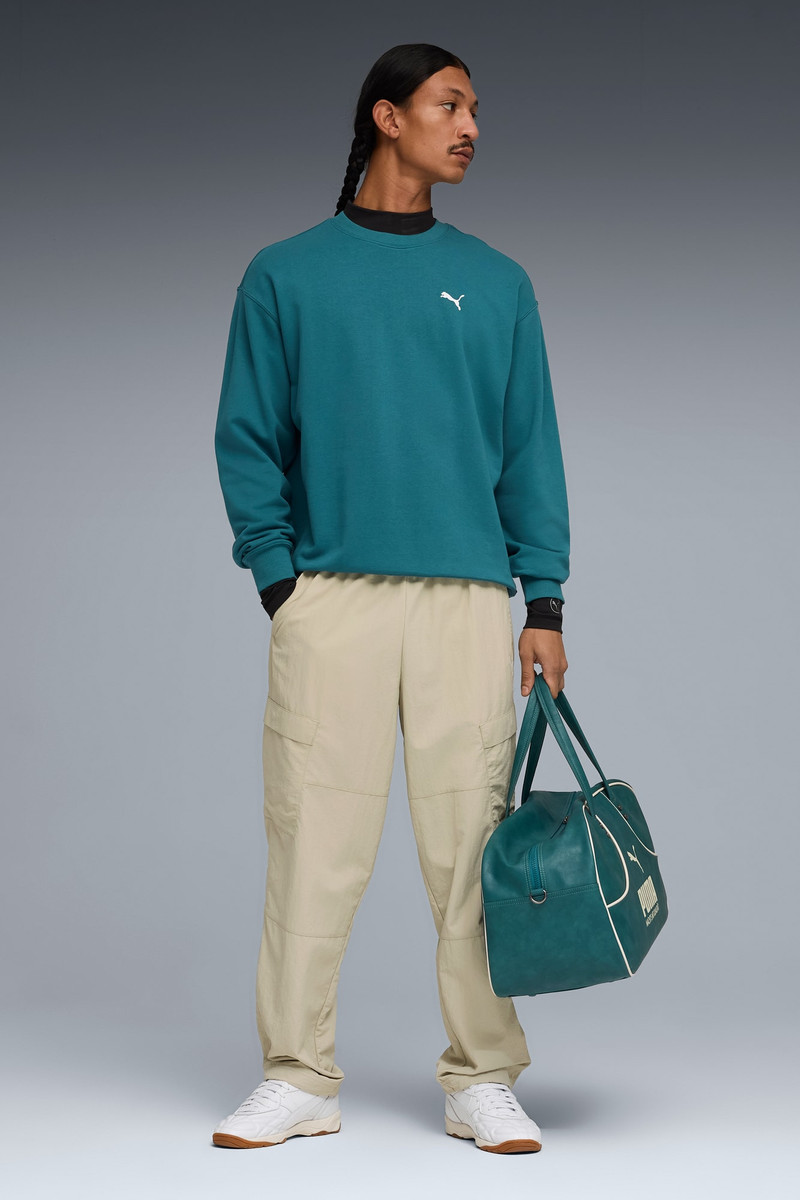 PUMA Wardrobe Essentials Men's Relaxed Crew 5