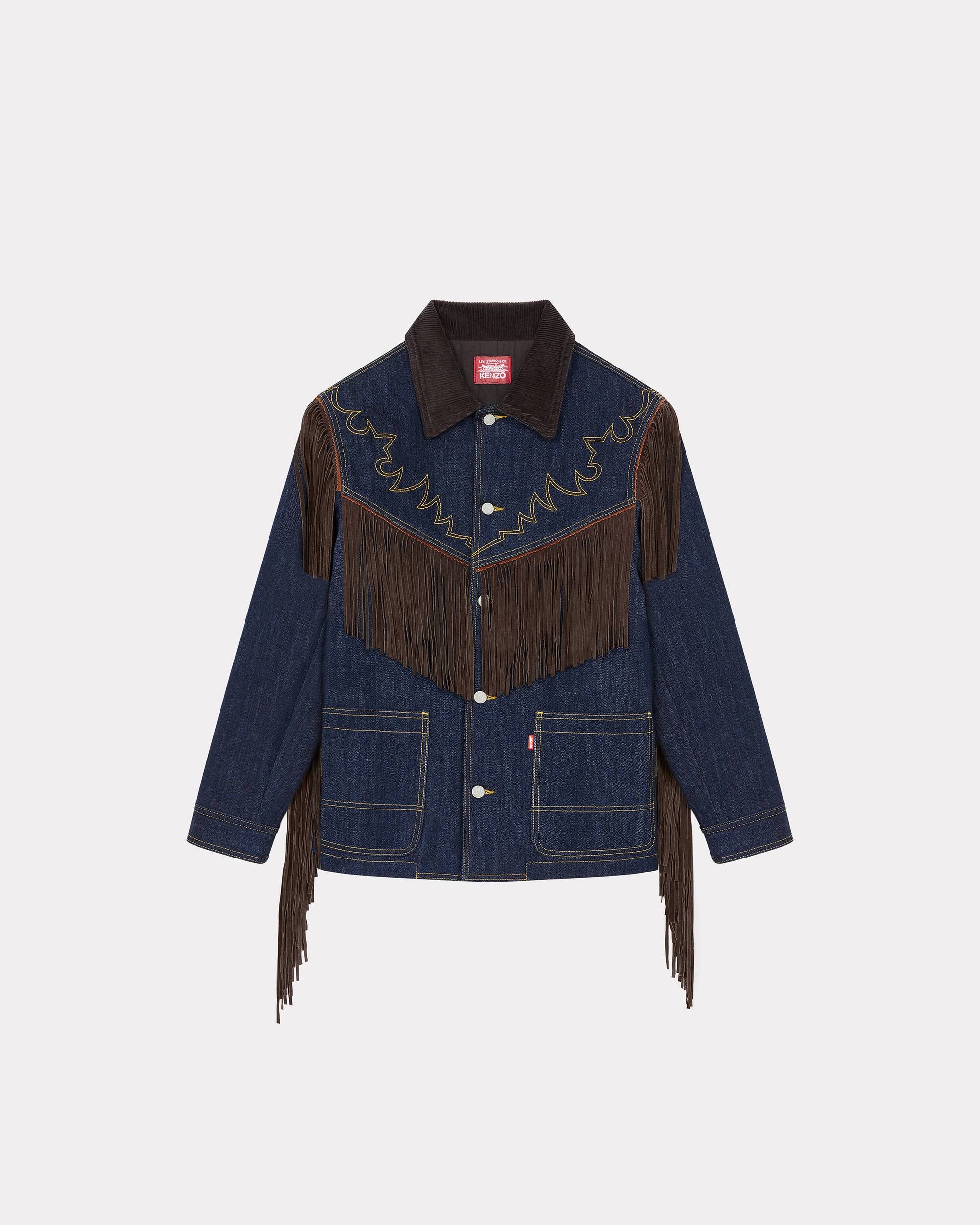 KENZO KENZO x LEVI'S® genderless fringed denim jacket