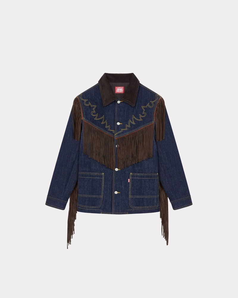 KENZO x LEVI'S® genderless  fringed denim jacket 1
