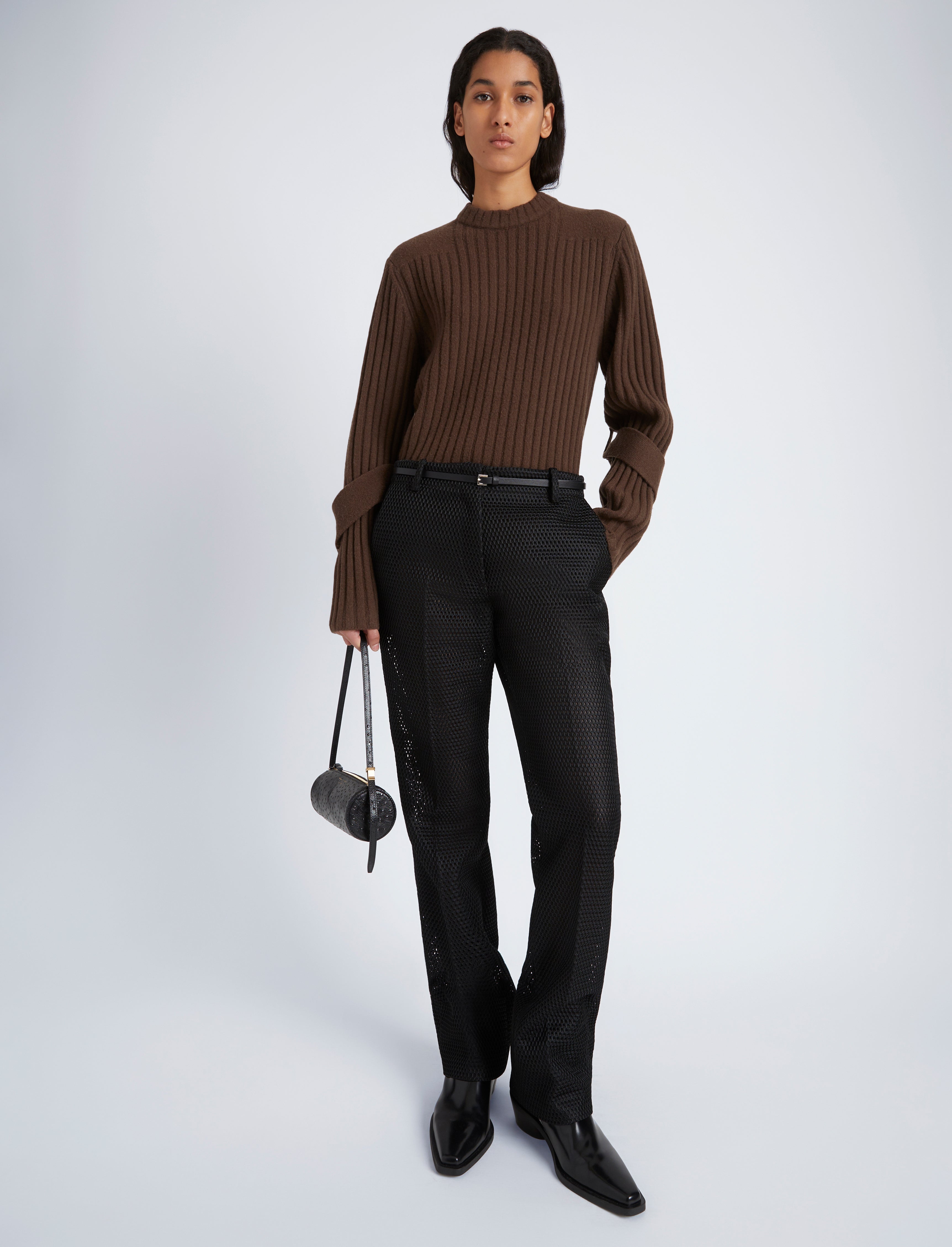 Verona Sweater in Midweight Cashmere Rib - 3