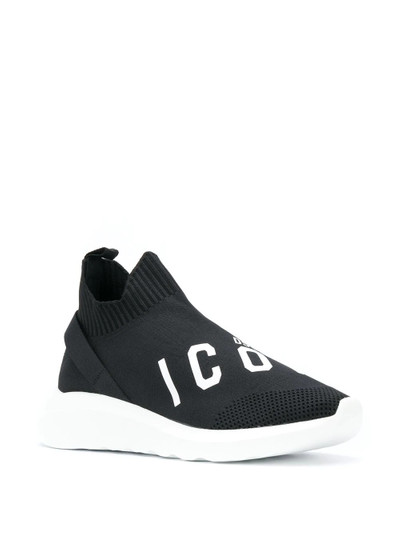 DSQUARED2 slip on icon trainers outlook