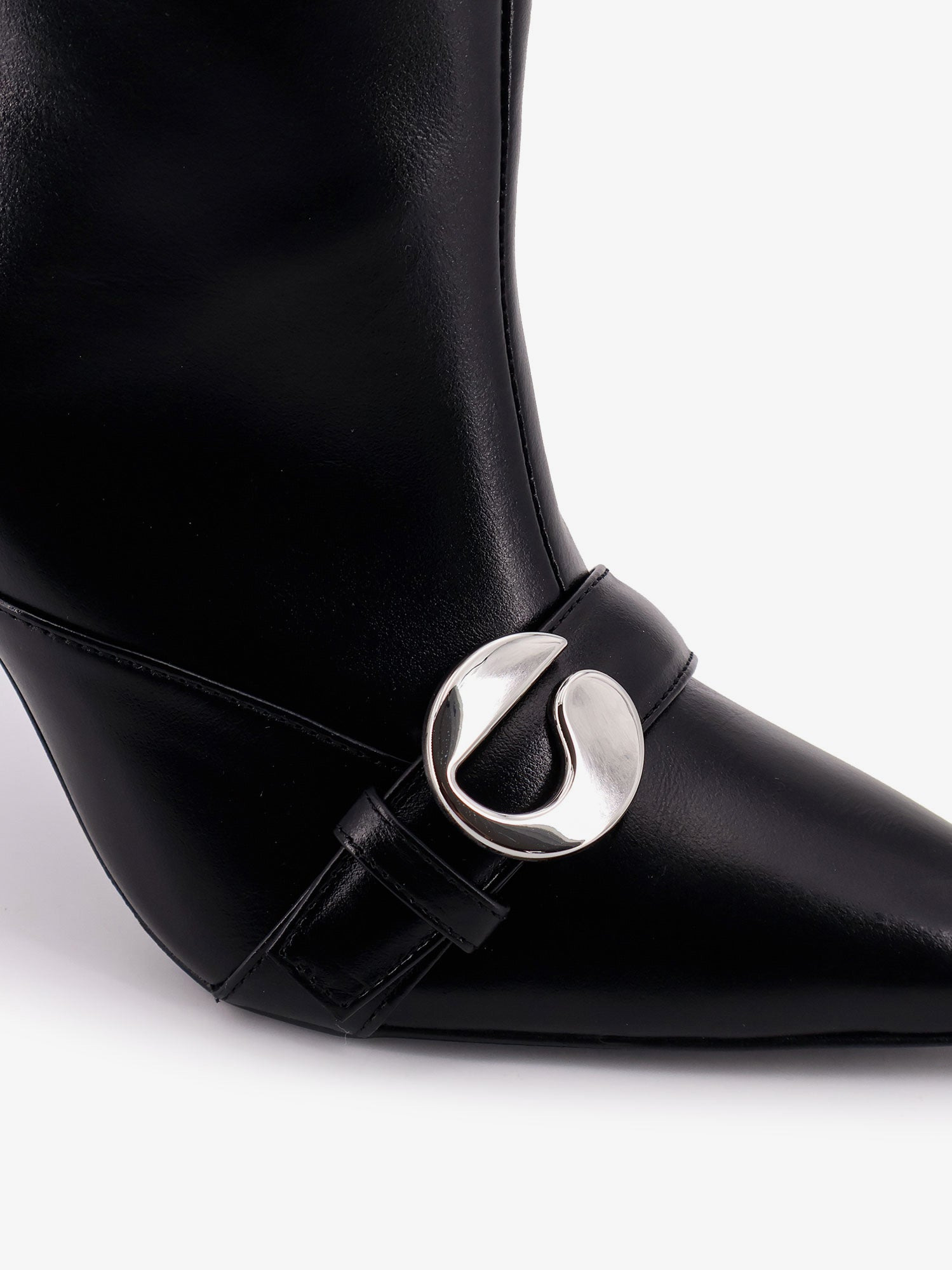 Belt Leather Boots - 5