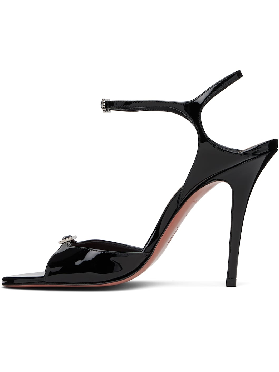 Black Adut Heeled Sandals - 3