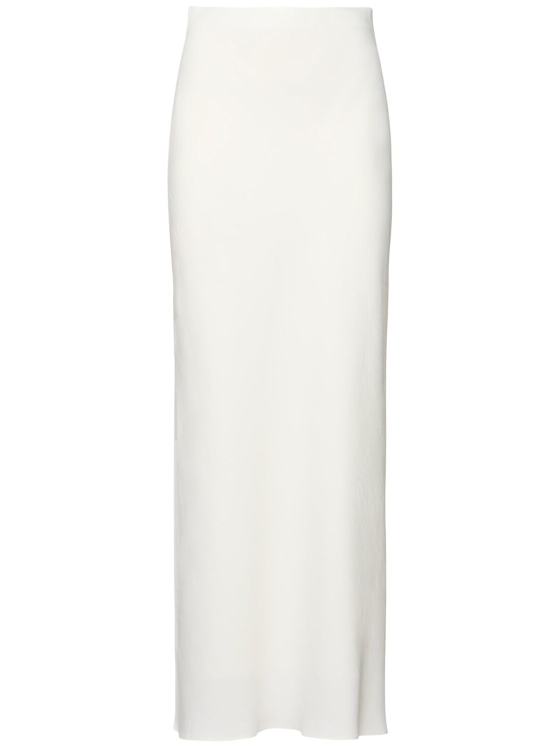スカート BRUNELLO CUCINELLI Fluid skirt in cotton blend Brunello Cucinelli - Panama Fluid Linen Skirt | Mitchell Stores