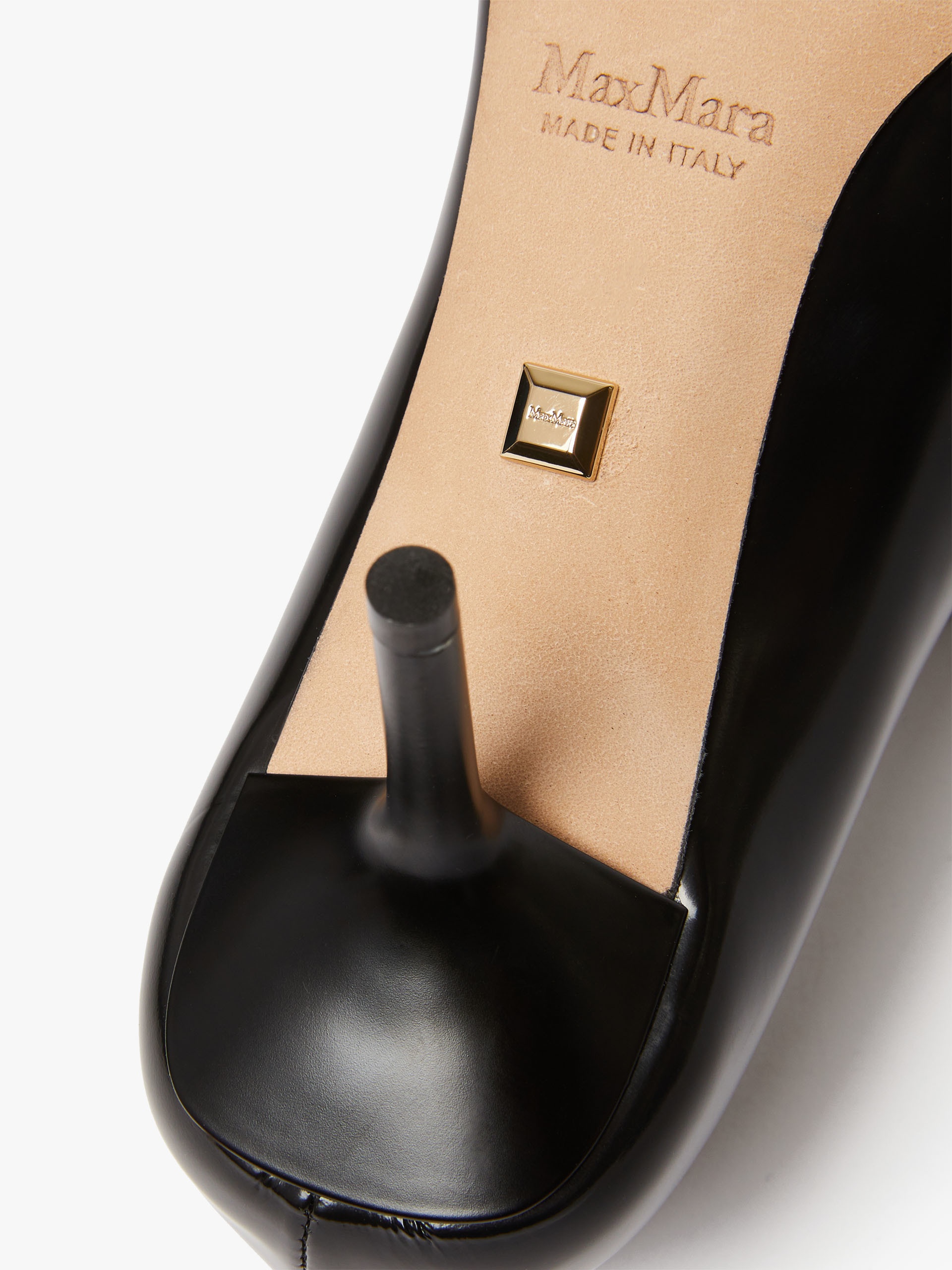 MMPUMP Leather court shoes - 5