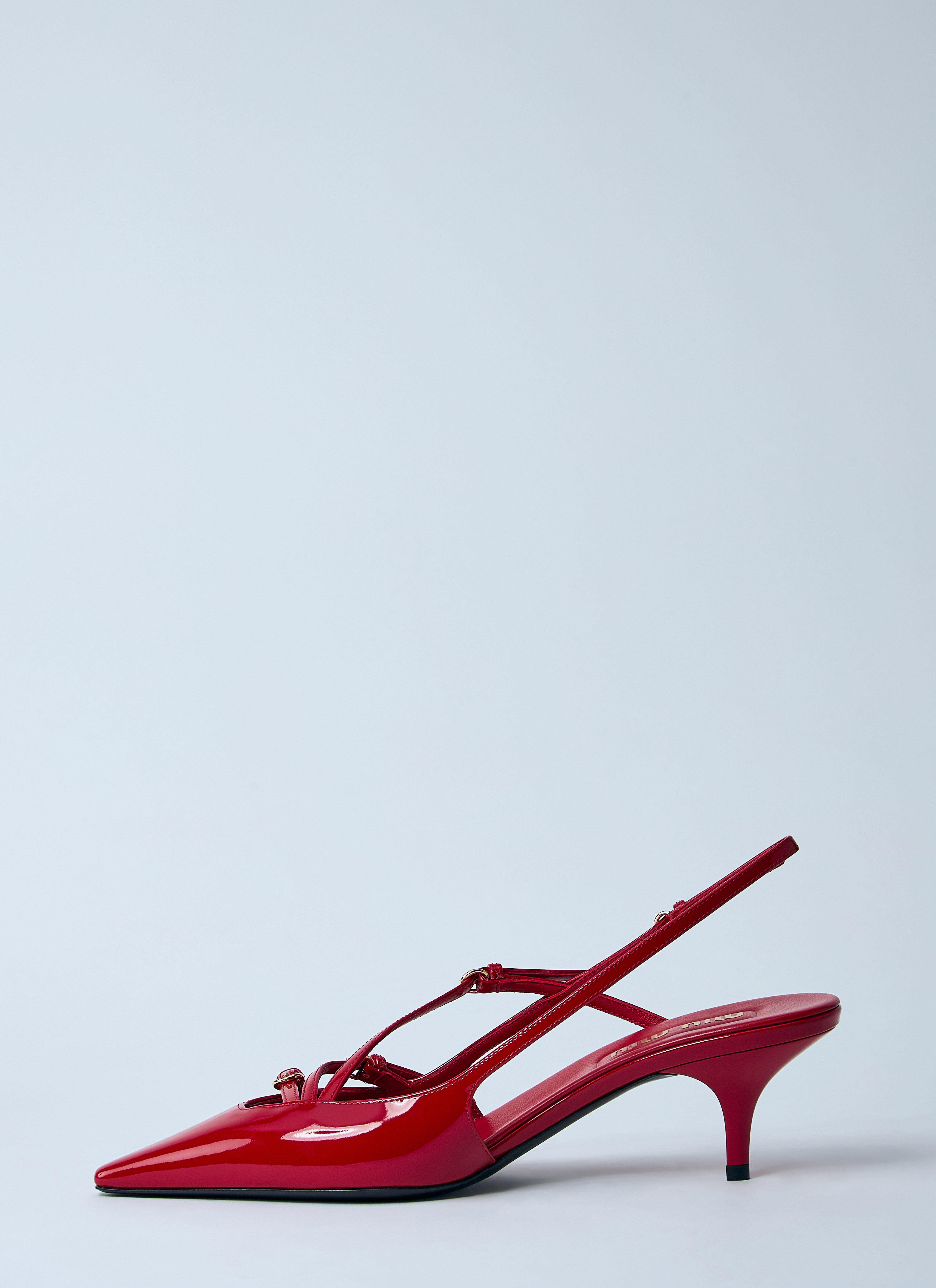 Décolleté Slingback Heels - 4